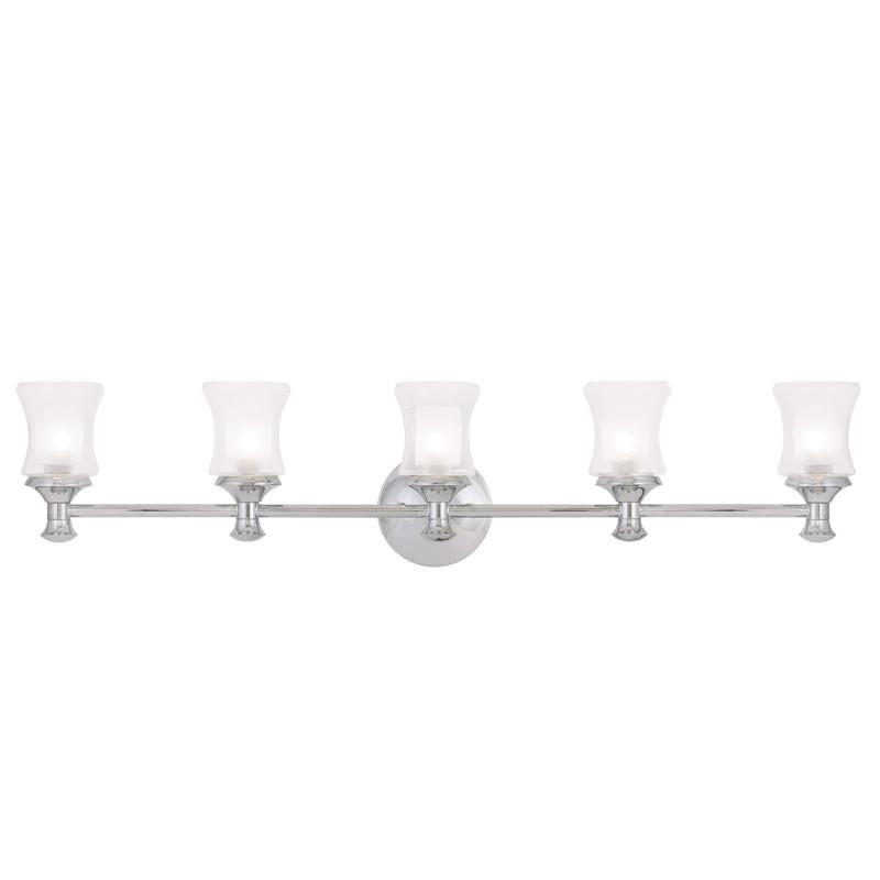 Livex Randolph 5 Light Polished Chrome Bath Light - C185-1465-05